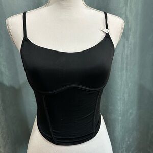 PINK Victoria's Secret Black Crop Top